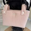 BOLSO POCKET VICHY MALVA