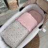 SACO CAPAZO FLORAL ROMBOS